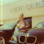 Old boobs Flashing photo at BMW dealer